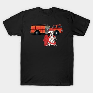 Dog of the firefigthers T-Shirt